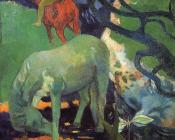 保罗 高更 : The White Horse